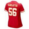George Karlaftis Kansas City Chiefs Nike Women's Game Player Jersey - Red - Detail View