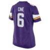 Lewis Cine Minnesota Vikings Nike Women's Game Player Jersey - Purple - Detail View