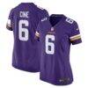 Lewis Cine Minnesota Vikings Nike Women's Game Player Jersey - Purple - Front View