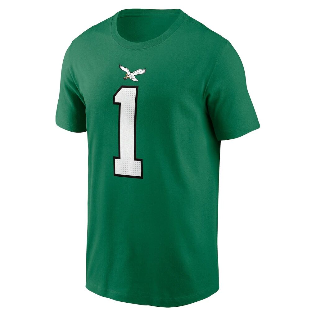 Jalen Hurts Philadelphia Eagles Nike Player Name & Number T-Shirt - Kelly Green