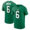 DeVonta Smith Philadelphia Eagles Nike Name & Number T-Shirt - - Front View