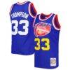 David Thompson Denver Nuggets Mitchell & Ness Hardwood Classics 1975/76 Swingman Jersey - - Front View