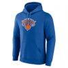 New York Knicks Logo Pullover Hoodie - Royal - Side View