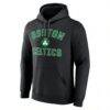 Black Victory Arch Pullover Hoodie - Black - Back View