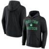 Black Victory Arch Pullover Hoodie - Black - Front View
