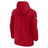 Tampa Bay Buccaneers Nike Sideline Half-Zip Hoodie - Red - Detail View