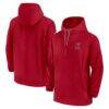 Tampa Bay Buccaneers Nike Sideline Half-Zip Hoodie - Red - Front View