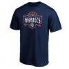Washington Mystics Logo T-Shirt - Navy - Side View