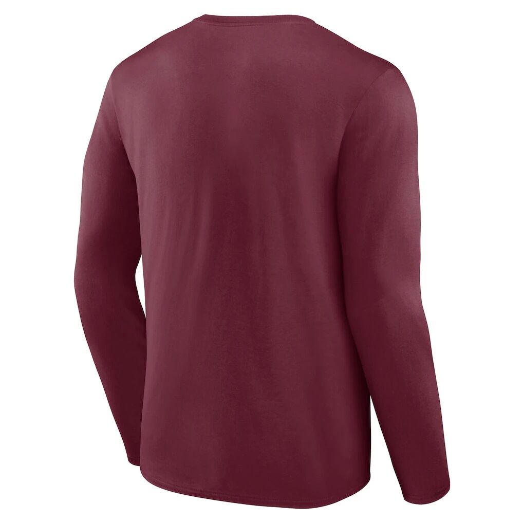 Atlanta United FC Official Logo Long Sleeve T-Shirt – Garnet