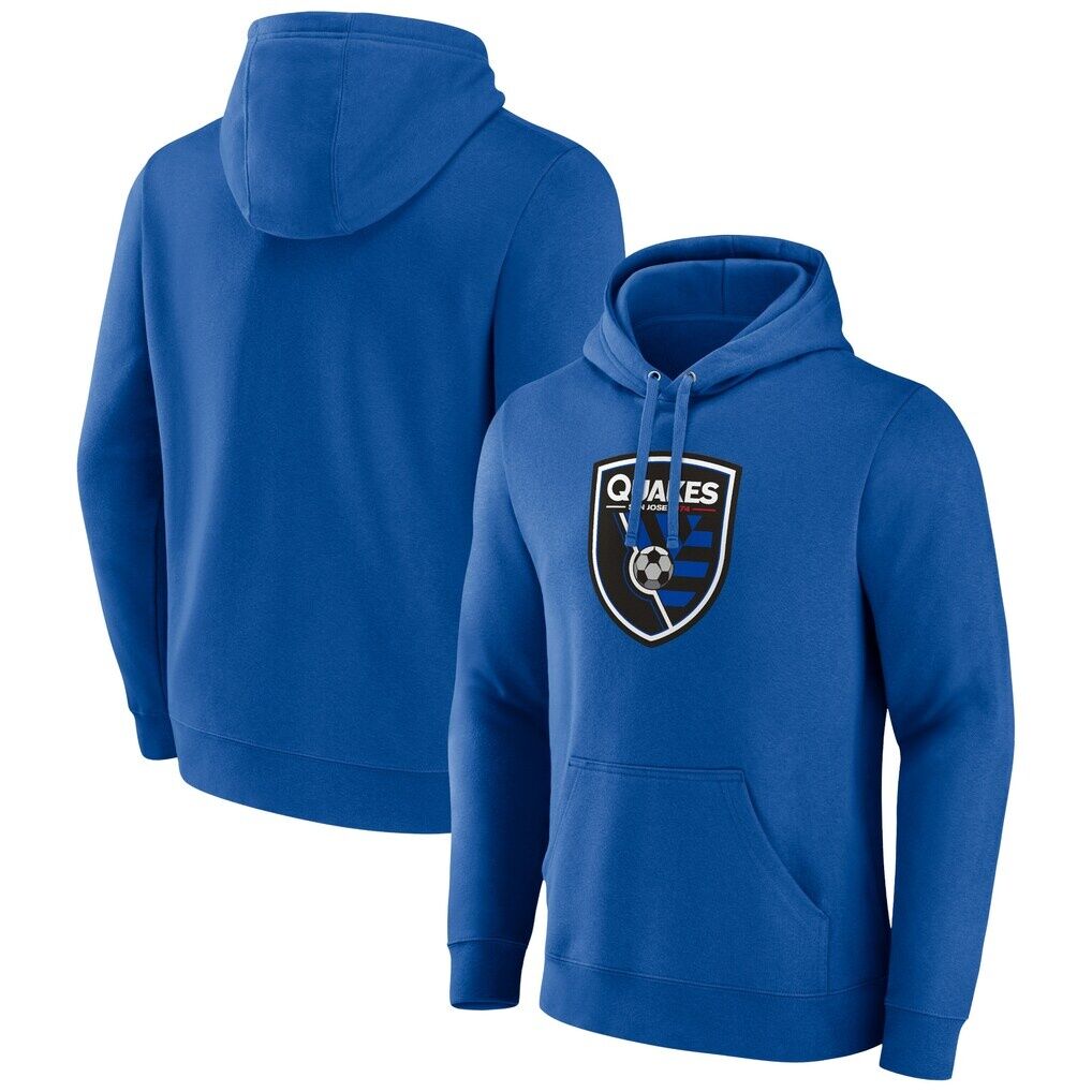 San Jose Earthquakes Official Logo Pullover Hoodie - Royal