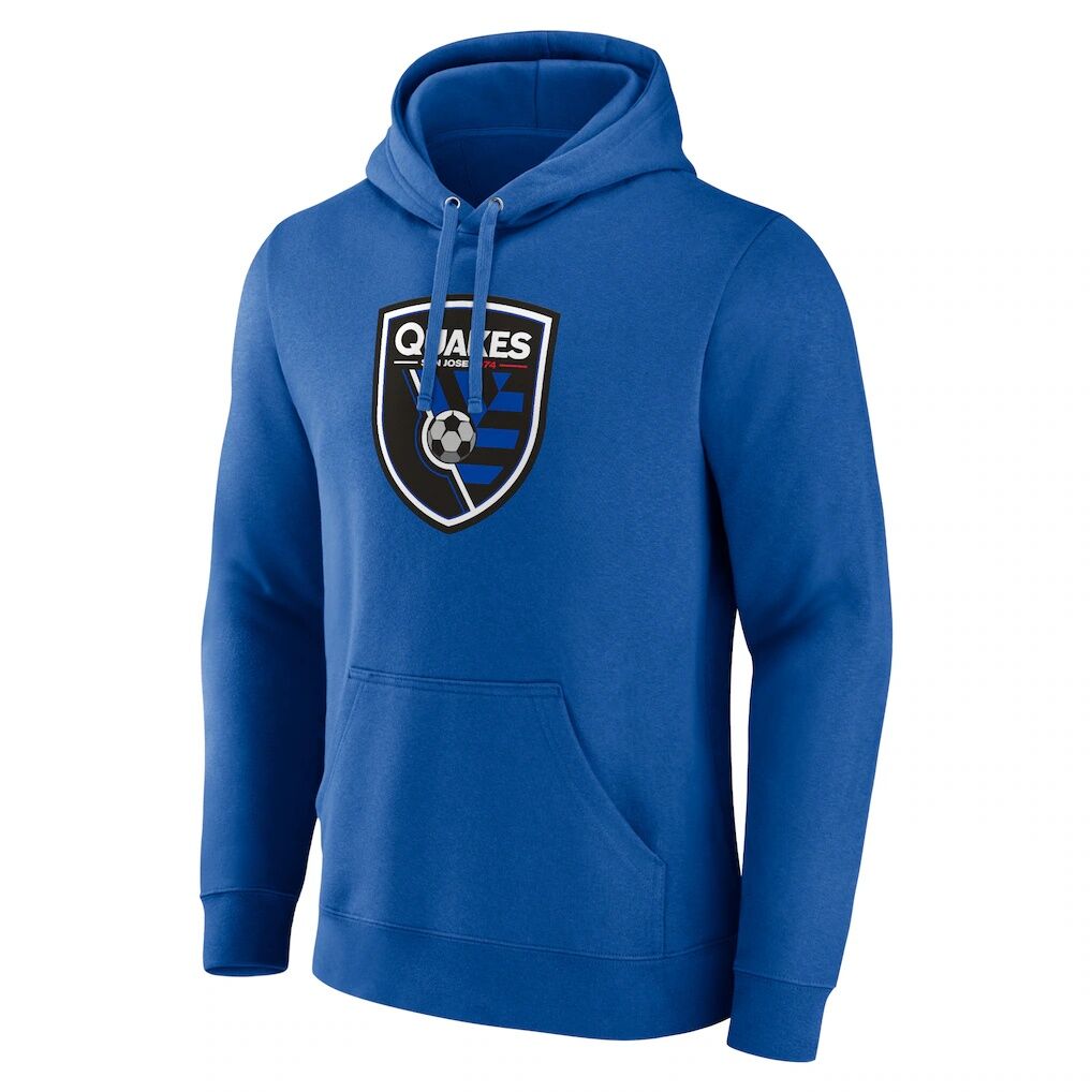 San Jose Earthquakes Official Logo Pullover Hoodie - Royal