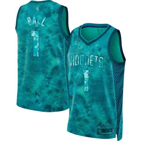 LaMelo Ball Charlotte Hornets Jordan Brand Unisex Select Series Swingman Jersey - Teal - Front View