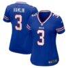 Damar Hamlin Buffalo Bills Nike Women's Game Jersey - - Front View