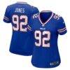 DaQuan Jones Buffalo Bills Nike Women's Game Player Jersey - - Front View