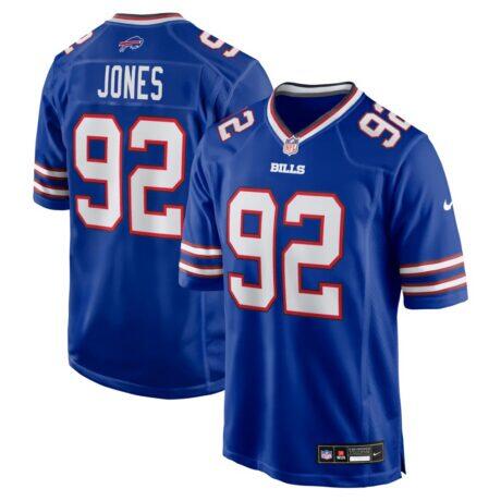 DaQuan Jones Buffalo Bills Nike Game Player Jersey - - Front View