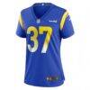 Quentin Lake Los Angeles Rams Nike Women's Game Player Jersey - - Side View