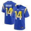 Cobie Durant Los Angeles Rams Nike Game Player Jersey - - Front View