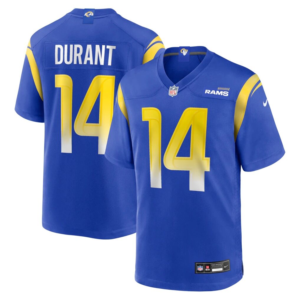 Cobie Durant Los Angeles Rams Nike Game Player Jersey - Royal