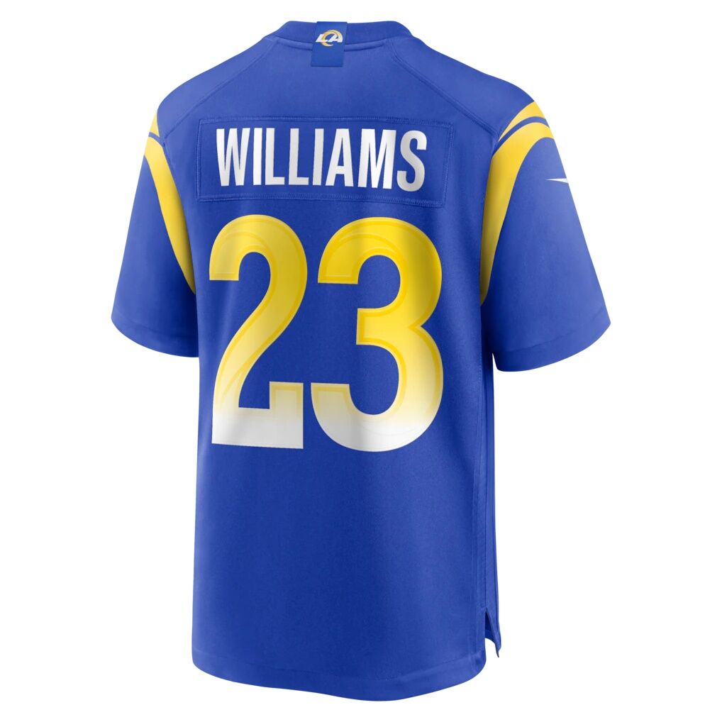 Kyren Williams Los Angeles Rams Nike Game Player Jersey - Royal