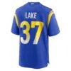 Quentin Lake Los Angeles Rams Nike Game Player Jersey - - Detail View