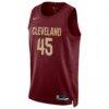 Donovan Mitchell Cleveland Cavaliers Nike Unisex Swingman Jersey - Icon Edition - - Back View