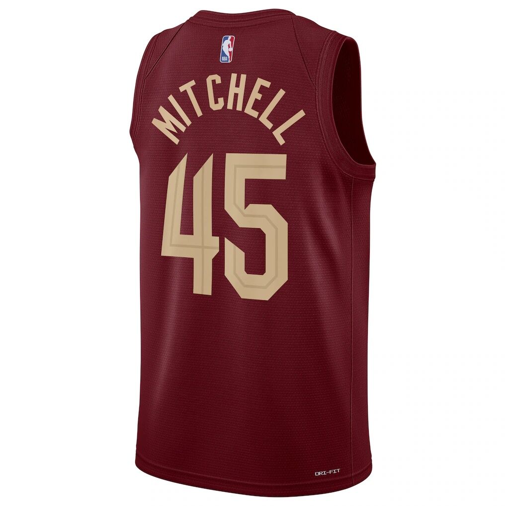 Donovan Mitchell Cleveland Cavaliers Nike Unisex Swingman Jersey – Icon Edition – Wine
