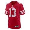 Brock Purdy San Francisco 49ers Nike Game Player Jersey - Scarlet - Side View