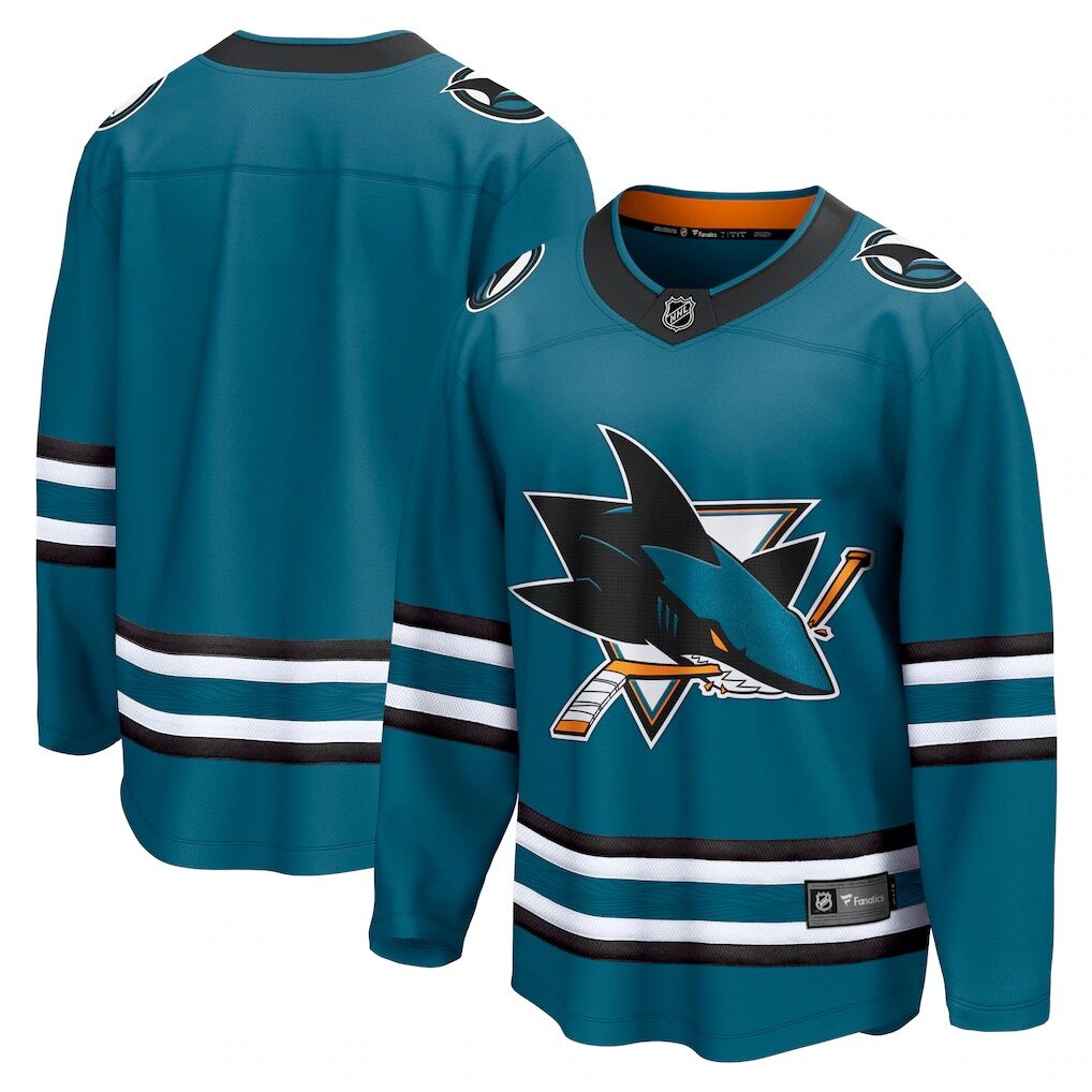 San Jose Sharks Fashion7 Home Breakaway Jersey
