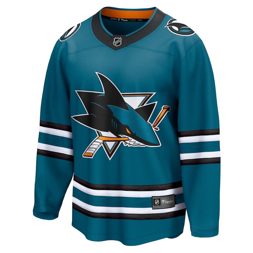 San Jose Sharks Fashion7 Home Breakaway Jersey
