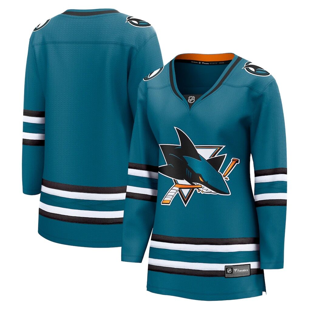 San Jose Sharks Fashion7 Women's Home Breakaway Jersey