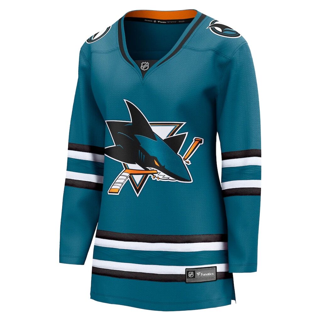 San Jose Sharks Fashion7 Women's Home Breakaway Jersey