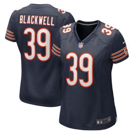 Josh Blackwell Chicago Bears Nike Women's Game Player Jersey - Navy - Front View