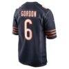 Kyler Gordon Chicago Bears Nike Game Player Jersey - Navy - Detail View