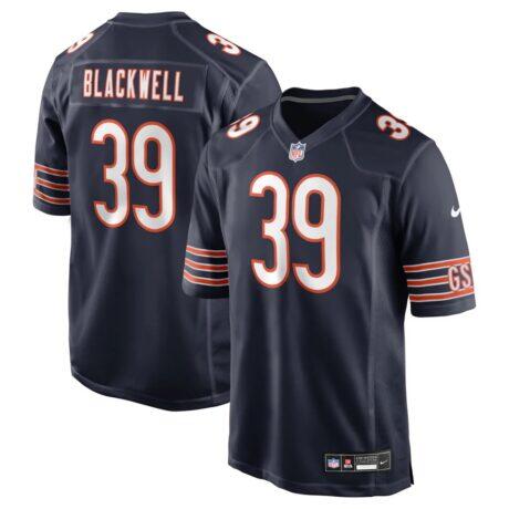 Josh Blackwell Chicago Bears Nike Game Player Jersey - Navy - Front View