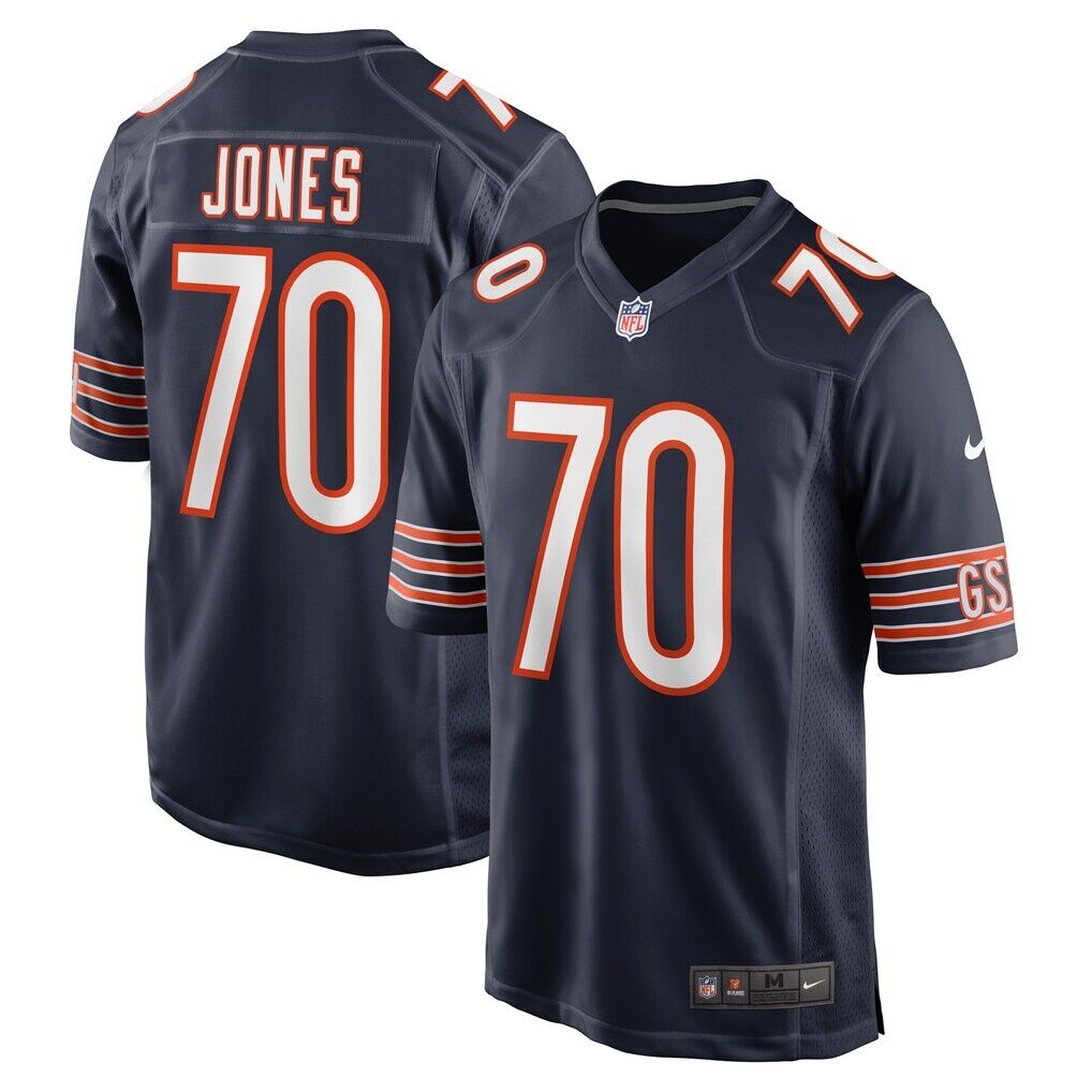 Braxton Jones Chicago Bears Nike Game Player Jersey