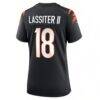 Kwamie Lassiter II Cincinnati Bengals Nike Women's Game Player Jersey - Black - Detail View