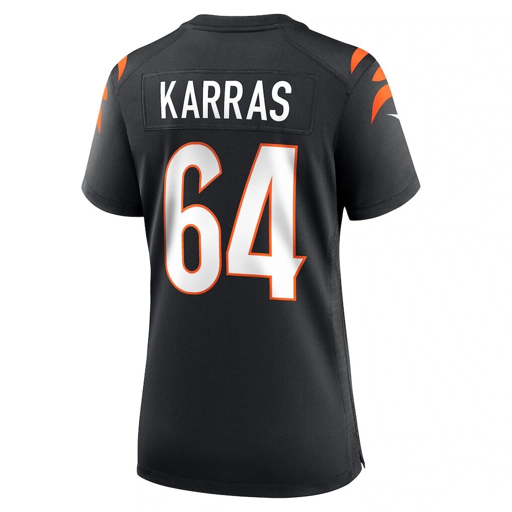 Ted Karras Cincinnati Bengals Nike Women's Game Player Jersey