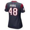 Christian Harris Houston Texans Nike Women's Game Player Jersey - Navy - Detail View