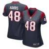 Christian Harris Houston Texans Nike Women's Game Player Jersey - Navy - Front View