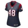 Christian Harris Houston Texans Nike Women's Game Player Jersey - Navy - Side View