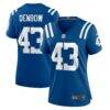 Trevor Denbow Indianapolis Colts Nike Women's Game Player Jersey - - Front View