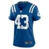 Trevor Denbow Indianapolis Colts Nike Women's Game Player Jersey - - Side View