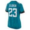 Foyesade Oluokun Jacksonville Jaguars Nike Women's Game Player Jersey - Teal - Detail View