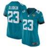 Foyesade Oluokun Jacksonville Jaguars Nike Women's Game Player Jersey - Teal - Front View