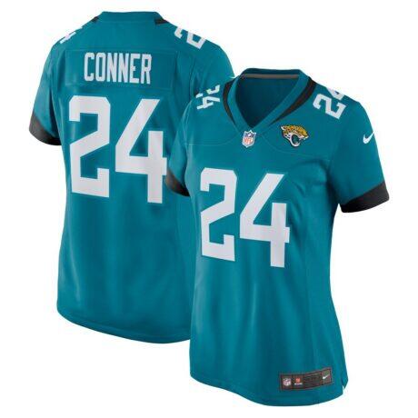 Snoop Conner Jacksonville Jaguars Nike Women's Game Player Jersey - Teal - Front View