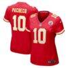 Isiah Pacheco Kansas City Chiefs Nike Women's Game Player Jersey - Red - Front View