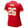 Deon Bush Kansas City Chiefs Nike Women's Game Player Jersey - Red - Detail View