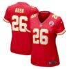 Deon Bush Kansas City Chiefs Nike Women's Game Player Jersey - Red - Front View