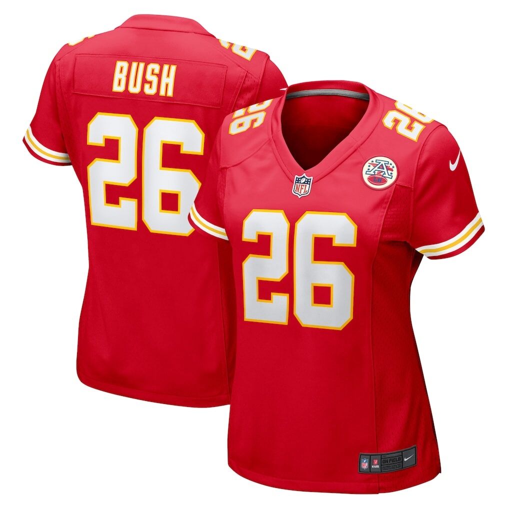 Deon Bush Kansas City Chiefs Nike Women’s Game Player Jersey
