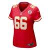 Mike Caliendo Kansas City Chiefs Nike Women's Game Player Jersey - Red - Side View